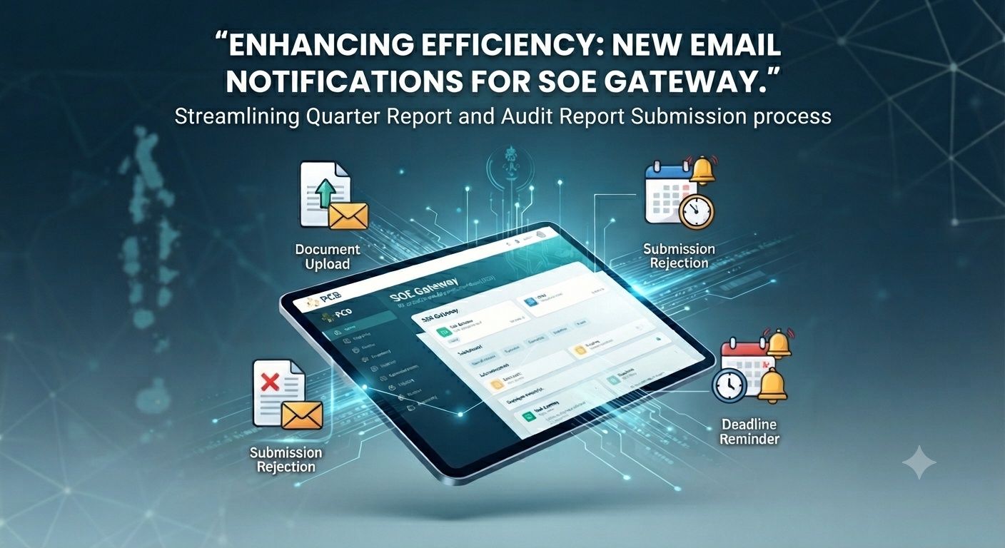 New Automated Email Notifications Launched for SOE Gateway